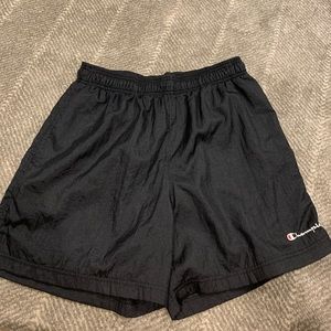 Black Champion shorts